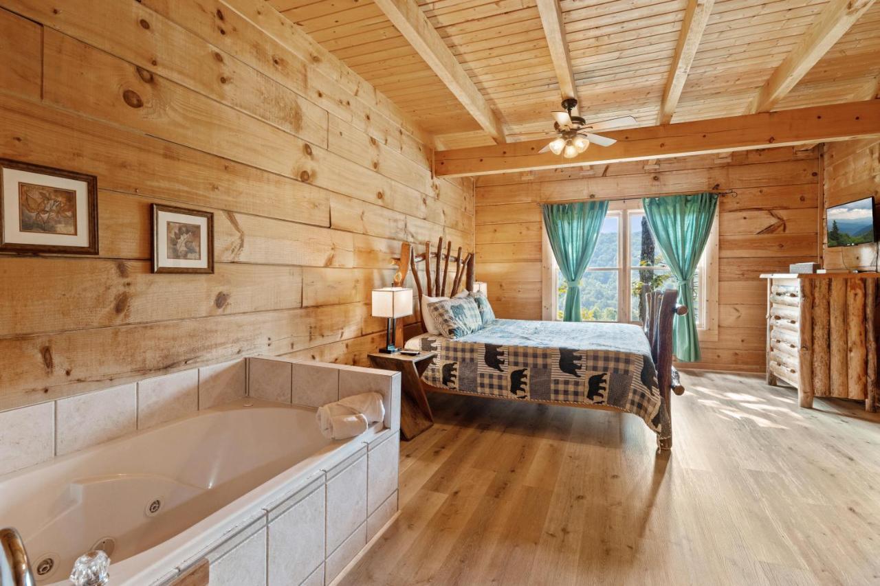 Mountain View 5 Bdrm Gatlinburg Cabin Near Downtown Arts 외부 사진